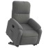Sillón eléctrico reclinable elevable tela microfibra
