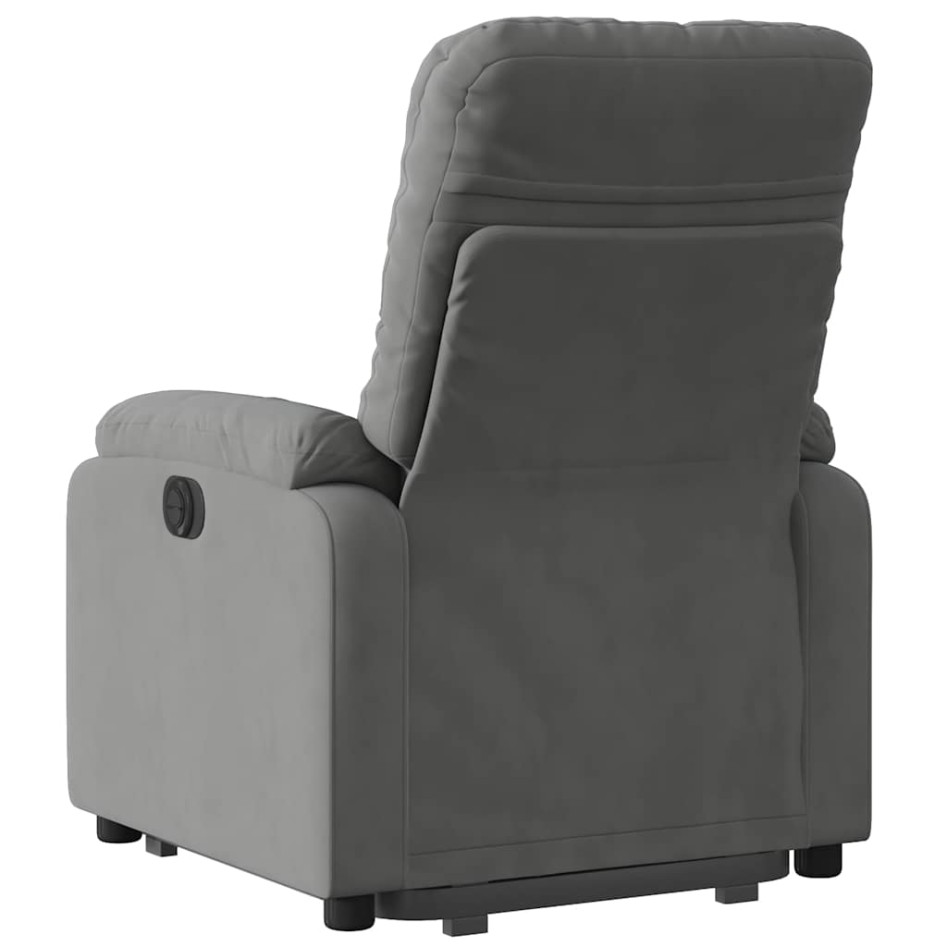 Sillón eléctrico reclinable elevable tela microfibra