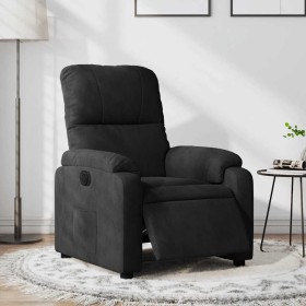 Sillón reclinable eléctrico tela de microfibra