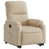 Sillón eléctrico reclinable elevable tela microfibra