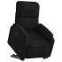 Sillón reclinable elevable tela de microfibra