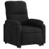 Sillón reclinable elevable tela de microfibra