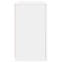 Aparador con luces LED blanco 142,5x37x67
