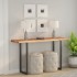 Tablero rectangular madera de acacia borde vivo 180x40x2,5