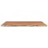 Encimera de baño rectangular madera maciza acacia 100x60x2,5