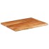 Tablero rectangular madera de acacia borde vivo 110x80x2,5