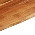 Tablero rectangular madera de acacia borde vivo 110x80x2,5