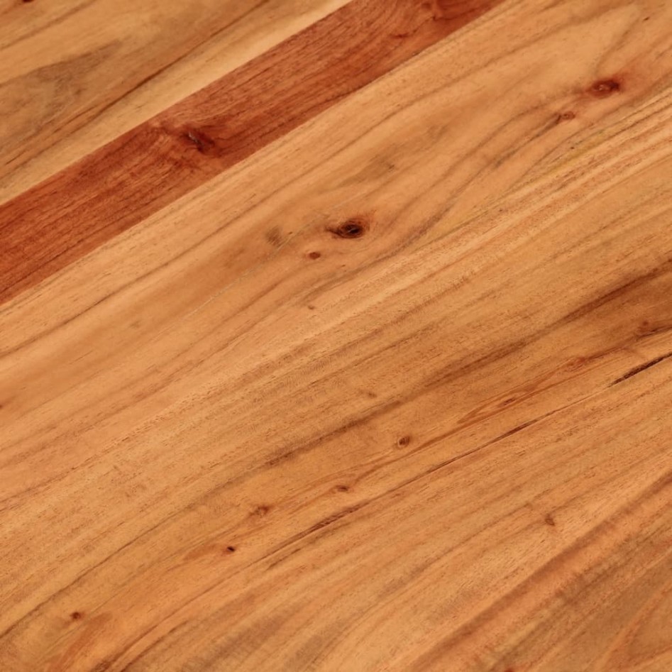 Tablero de mesa redondo madera maciza de acacia Ø80x2,5