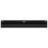 Muebles de pared TV 2 uds madera ingeniería negro 100x30x30