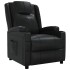 Sillón reclinable de cuero sintético