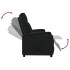 Sillón reclinable de cuero sintético