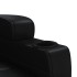 Sillón reclinable de cuero sintético
