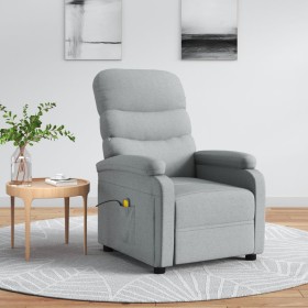 Sillón de masaje tela gris