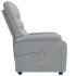 Sillón de masaje tela gris