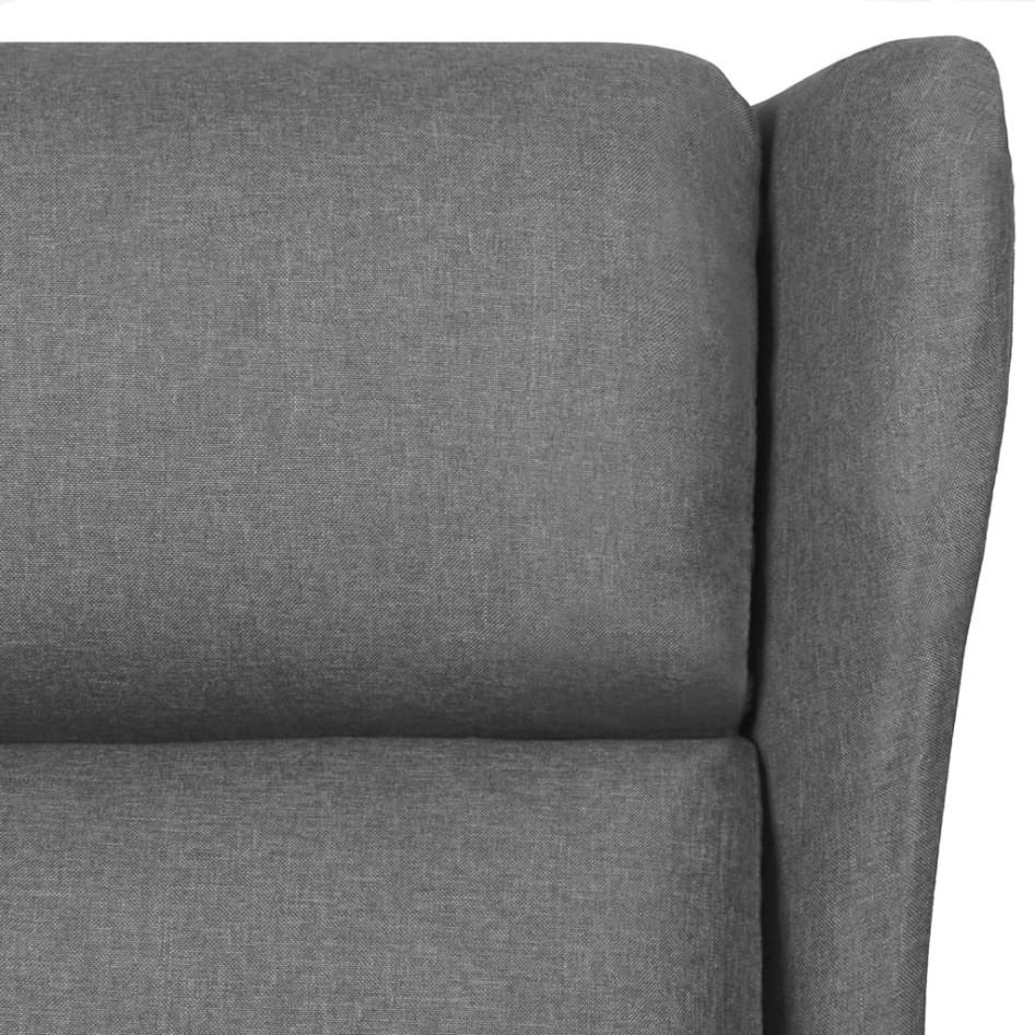 Sillón de masaje tela gris