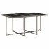 Set comedor jardín 7 pzas y cojines ratán sintético