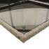 Set comedor de jardín 5 piezas con cojines ratán sintético