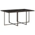 Set comedor de jardín 11 pzas y cojines ratán sintético