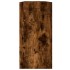 Estantería con puertas madera roble ahumado 204x37x75