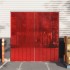 Tira de cortina para puertas PVC rojo 200x1,6 mm 50