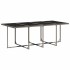 Set comedor jardín 9 pzas y cojines ratán sintético