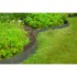 Nature Borde de jardín texturizado gris 0,12x24 m 5