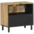 Armario de lavabo para baño madera maciza de acacia 62x33x58