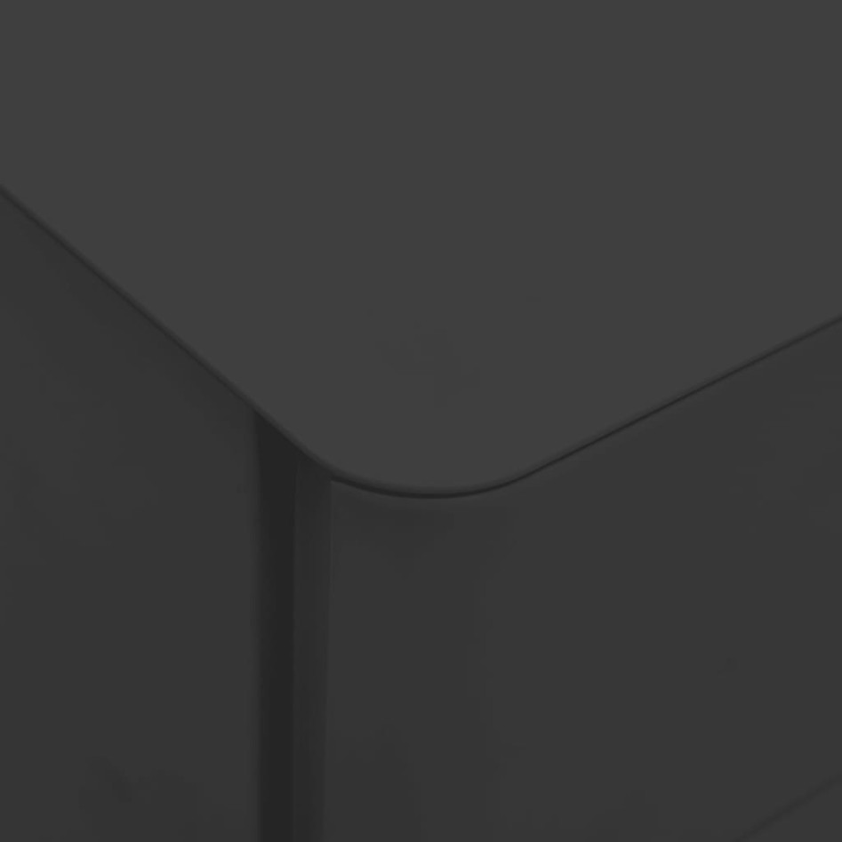 Armario archivador móvil acero antracita 30x45x59