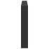 Cabecero de cama con luz LED negro 200x17x102