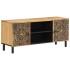 Mueble de TV madera maciza de mango 105x33x46