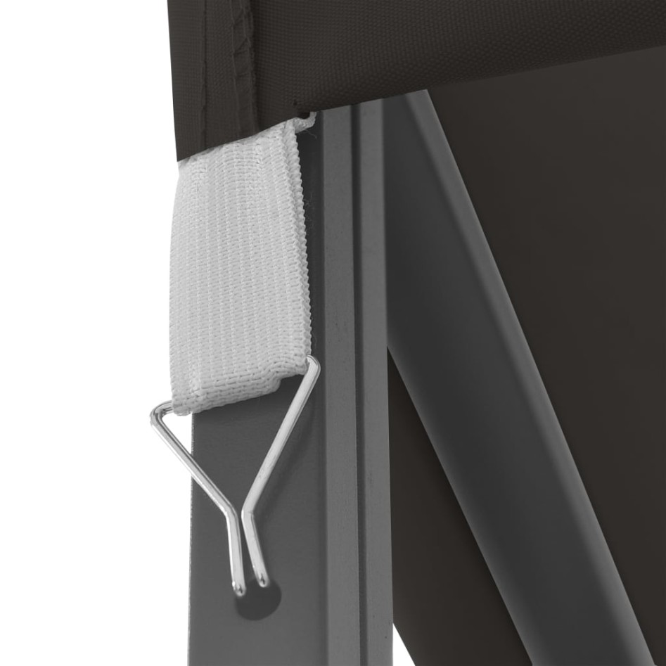 Cenador gris antracita 3x3