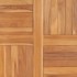 Superficie de mesa redonda madera maciza de teca 2,5 cm 90