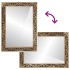 Conjunto de muebles de baño 4 piezas madera maciza de