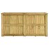 Arriate de madera de pino impregnada 196x50x100
