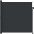 Toldo lateral retráctil negro 200x500