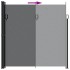 Toldo lateral retráctil negro 200x500