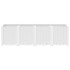 Jardinera PP blanco 160x40x53