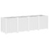 Jardinera PP blanco 160x40x53