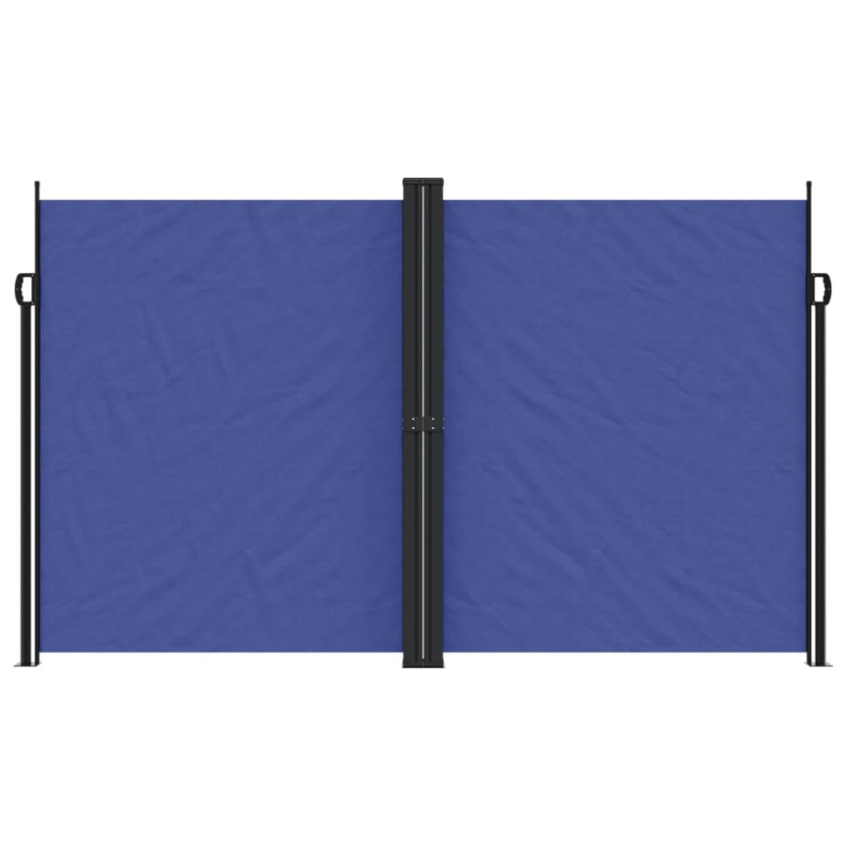 Toldo lateral retráctil azul 200x1000