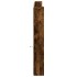 Cabecero de cama con LED roble ahumado 200x16,5x103,5