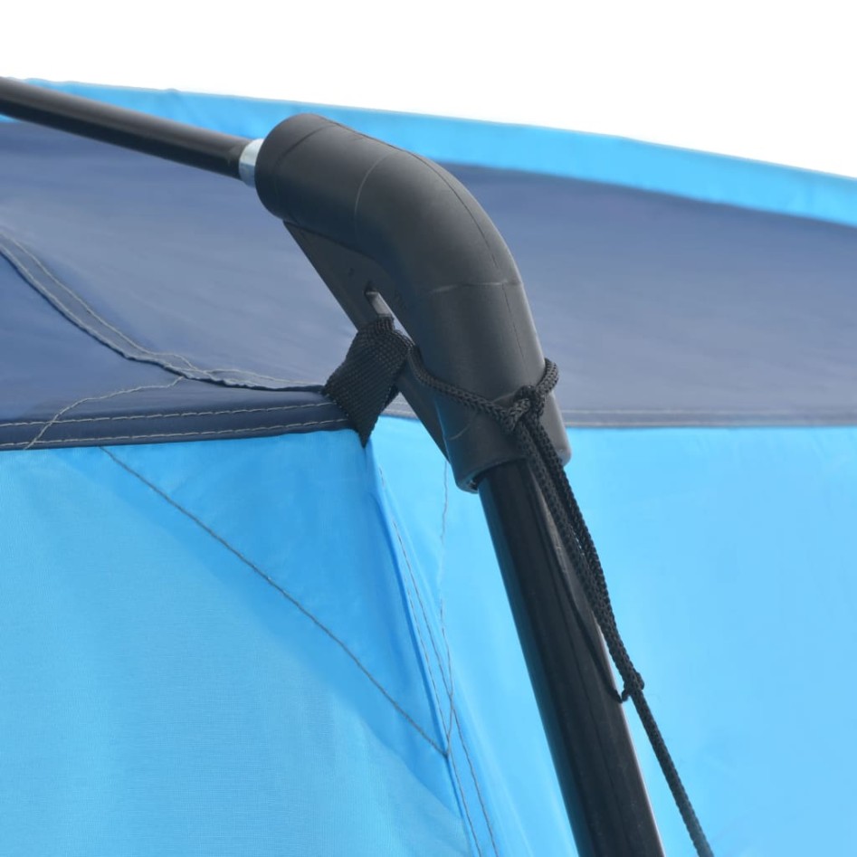 Carpa para piscina de tela azul 660x580x250