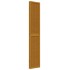 Biombo separador de 5 paneles madera maciza paulownia