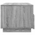 Mesa de centro con luces LED gris Sonoma 90x49x40