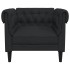 Sillón Chesterfield de tela