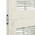 Biombo separador de 6 paneles madera maciza Paulownia