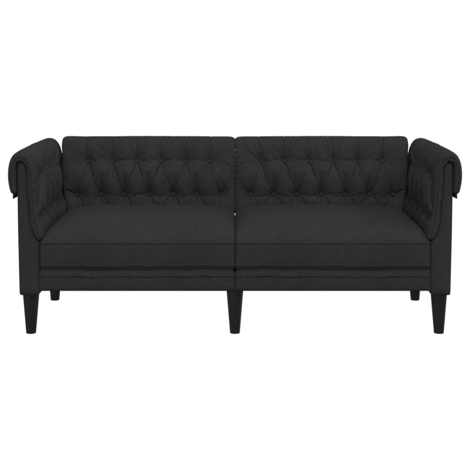 Sofá Chesterfield de 2 plazas tela