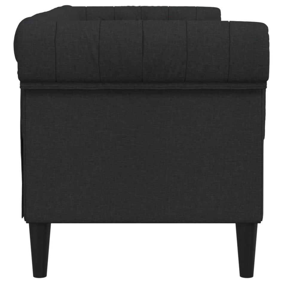 Sofá Chesterfield de 2 plazas tela