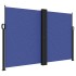 Toldo lateral retráctil azul 160x600
