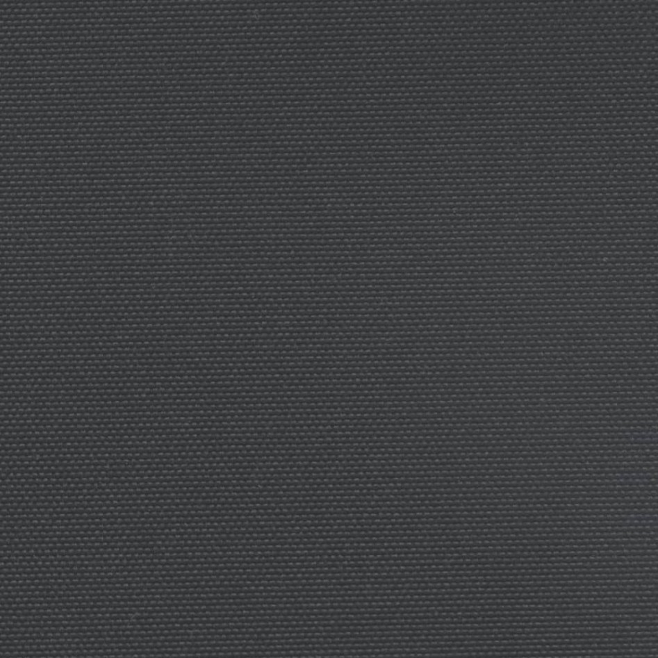 Toldo lateral retráctil negro 180x600