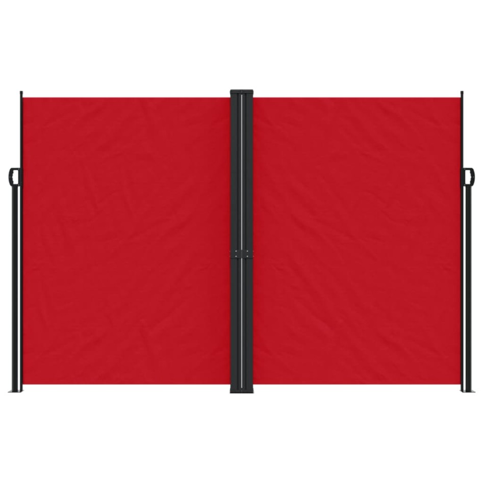 Toldo lateral retráctil rojo 220x600